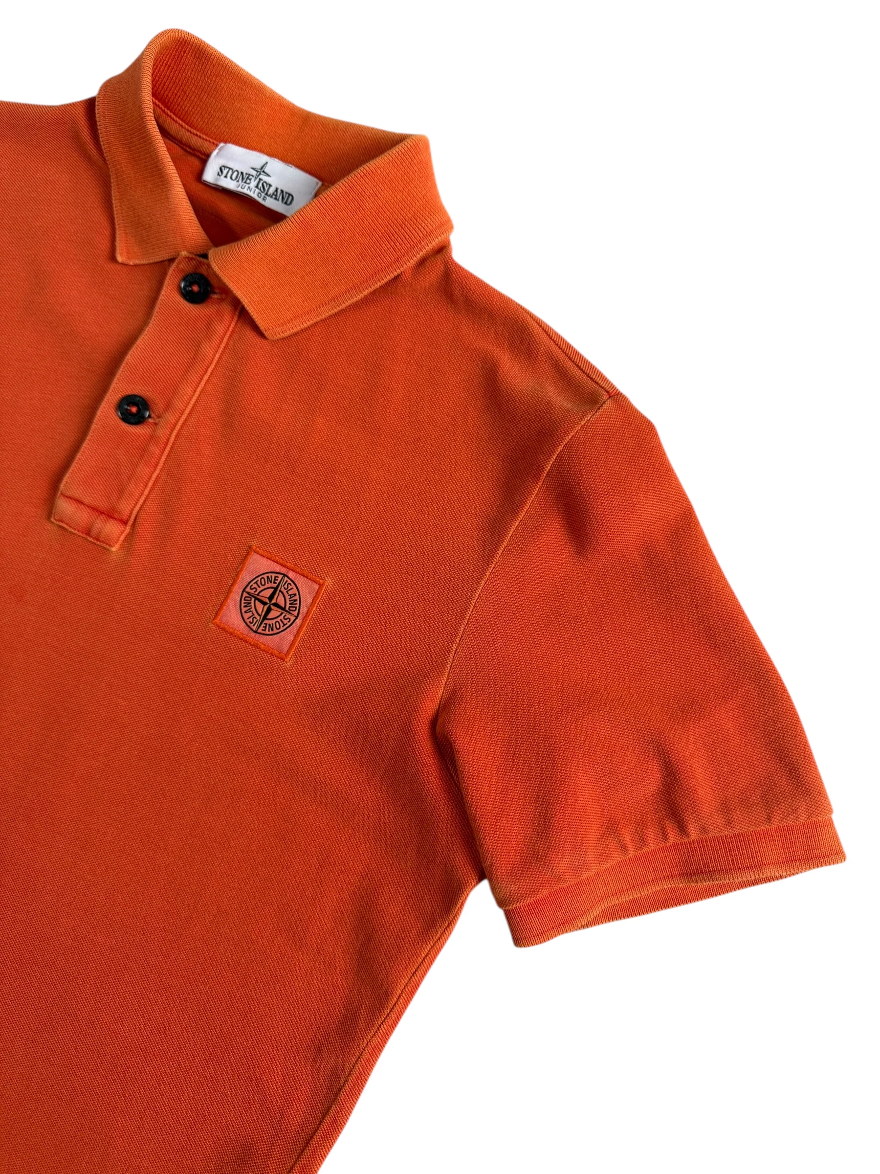 POLO STONE ISLAND - ORANGE - TAILLE 12 ANS – Image 2