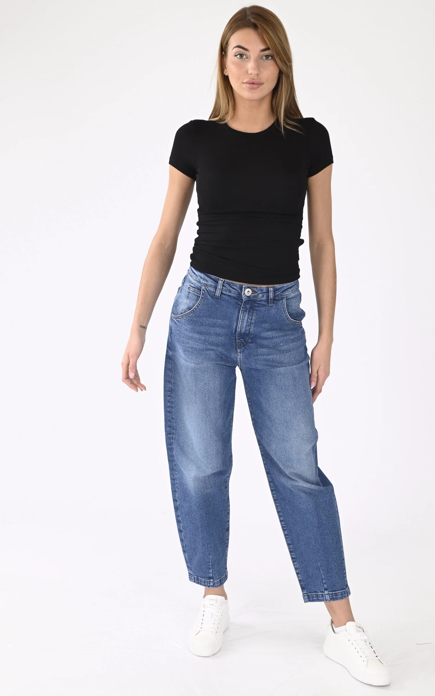 Jean slouchy ORSON bleu – Image 2