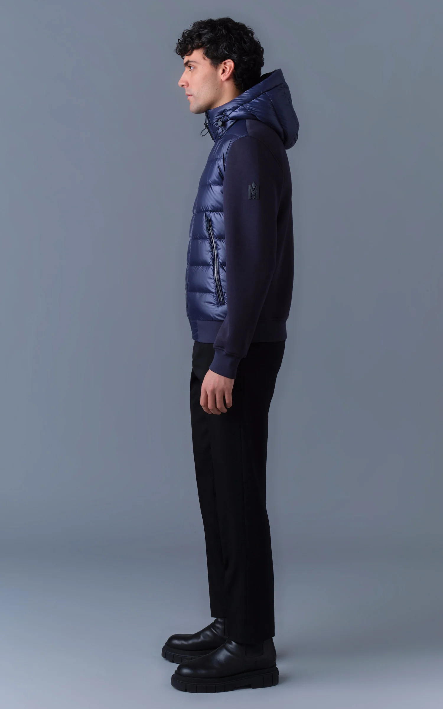 Veste Franck bleu marine – Image 2