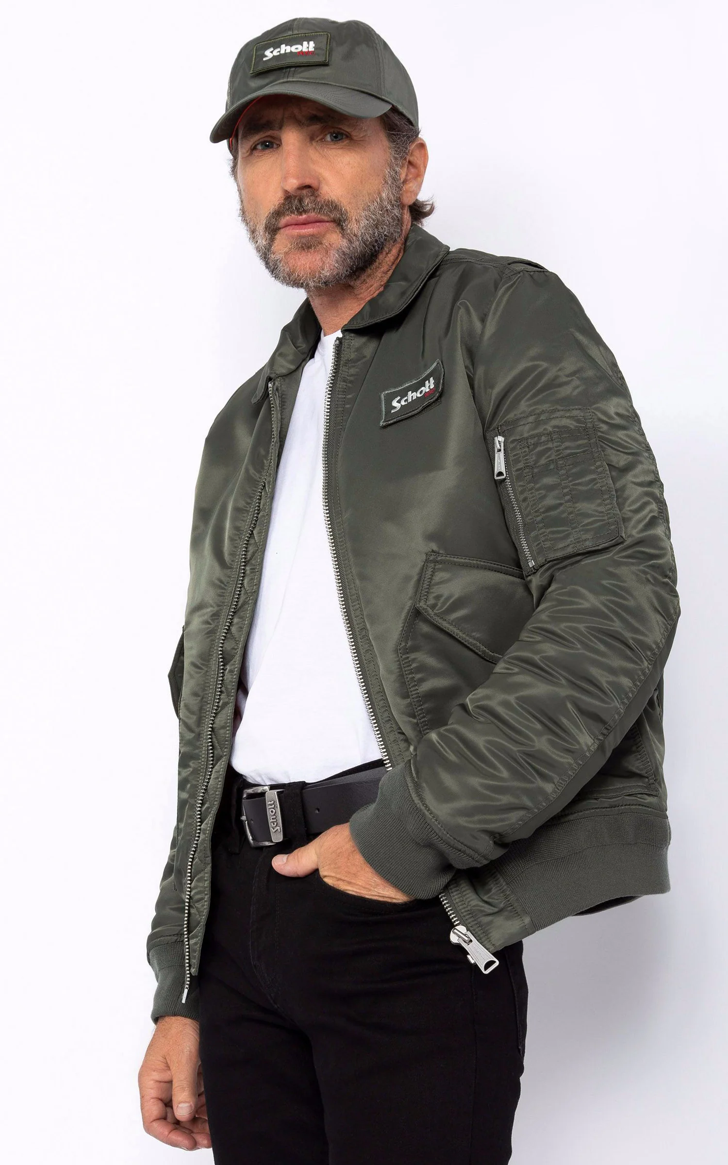 Bomber 210100 RS mixte kaki – Image 3