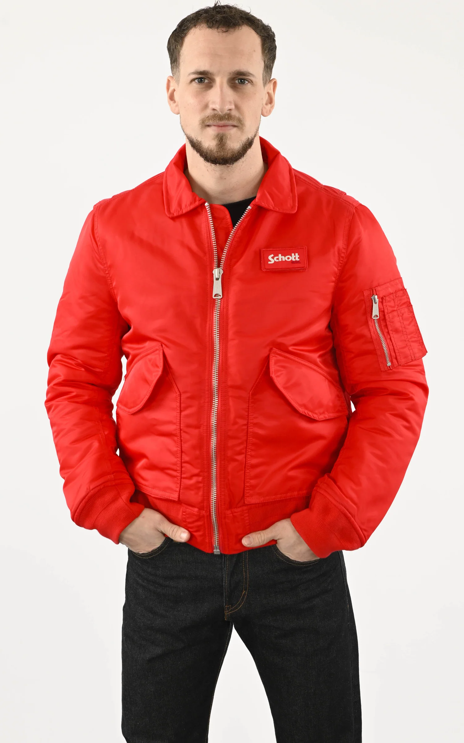 Bomber 210100 RS mixte rouge