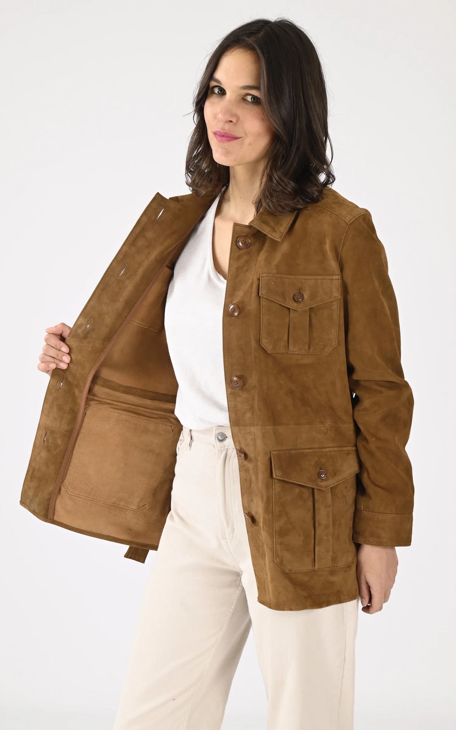 Saharienne daim Lcw Meryl caramel – Image 3