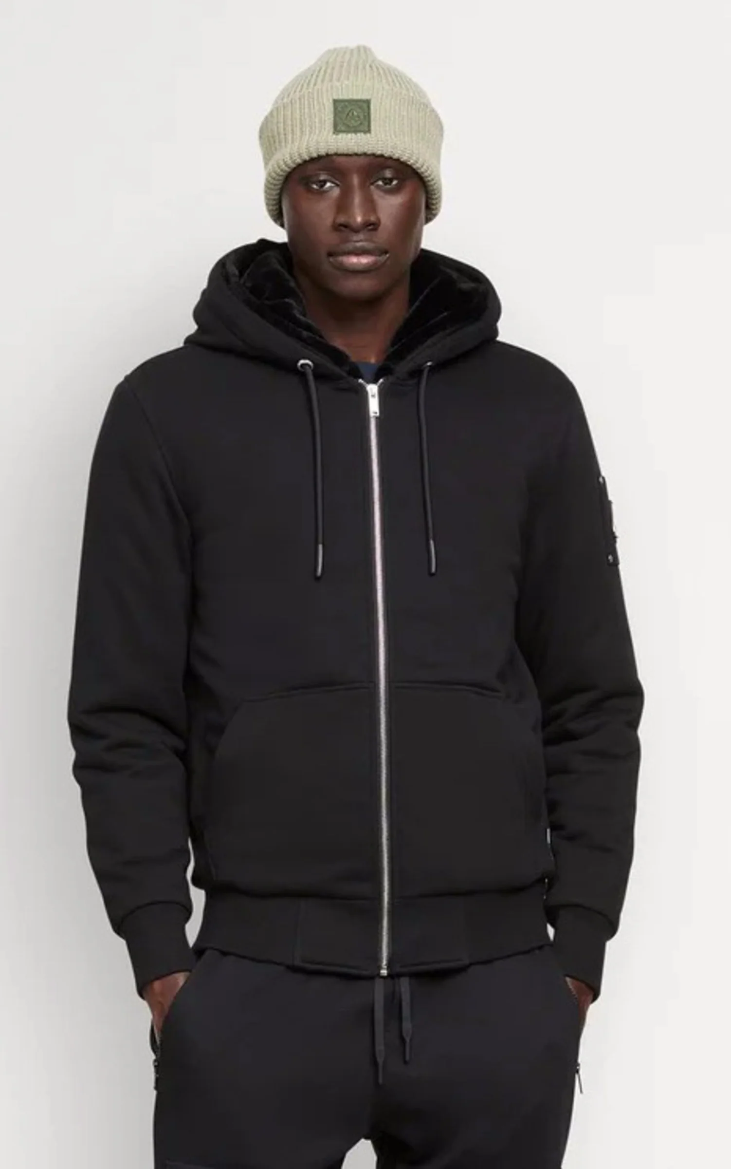 Veste fourrée Classic Bunny noir