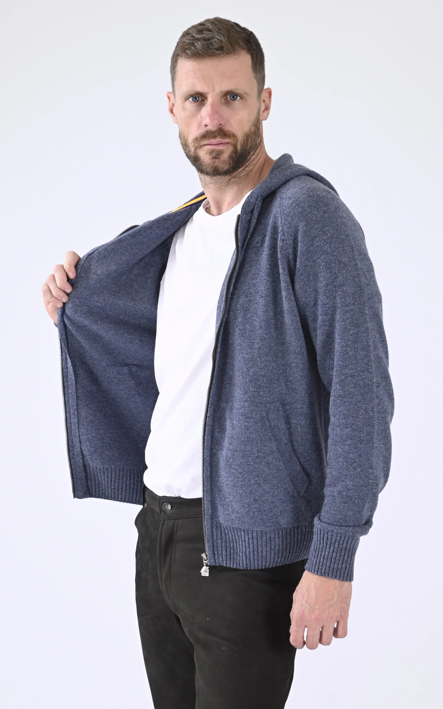 Veste laine Marcy bleu – Image 2